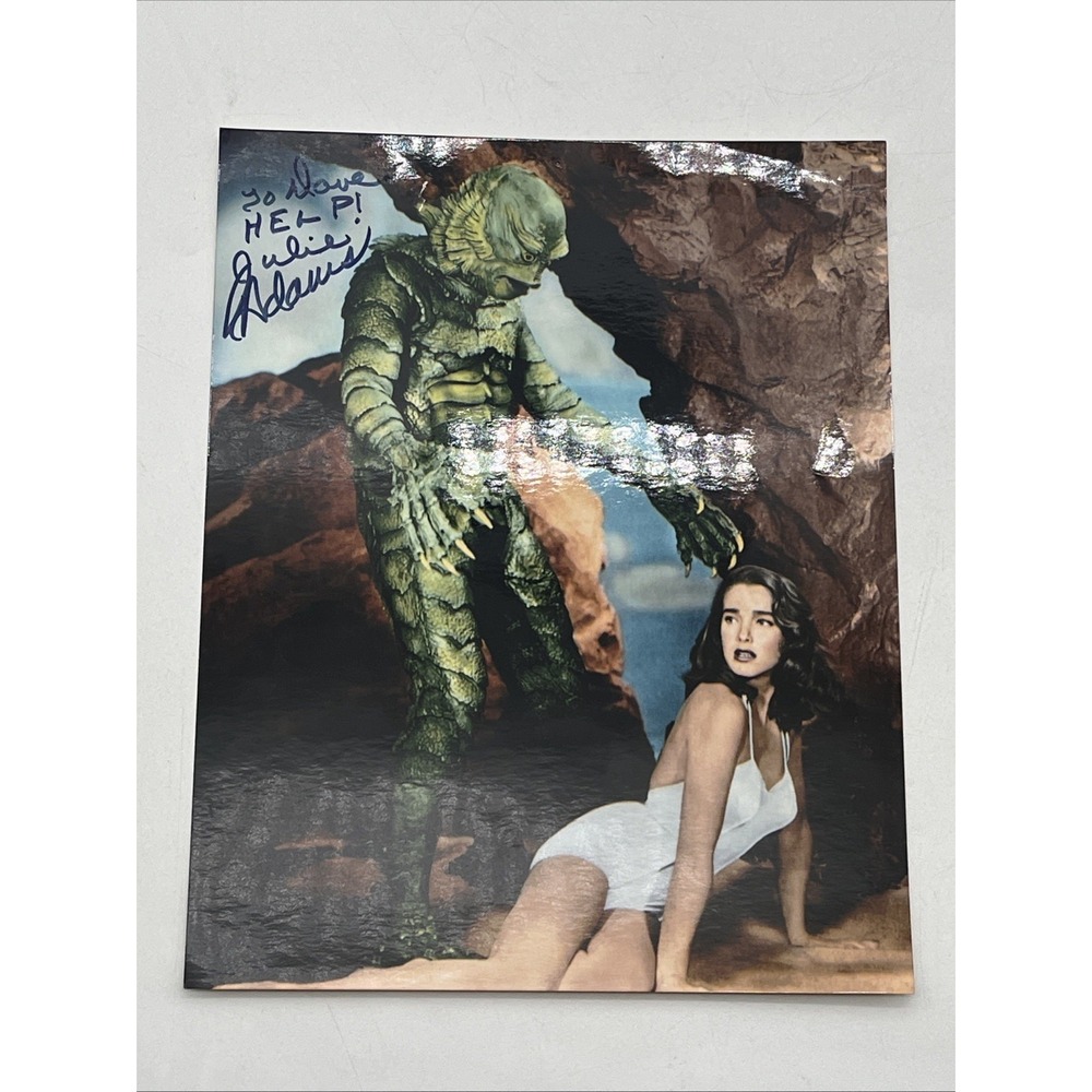 Julie Adams Signed Photo Creature from the Black Lagoon Universal Monsters 8x10